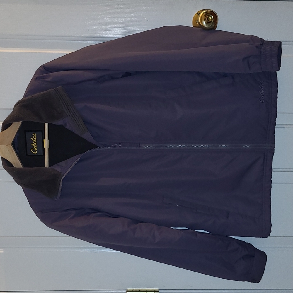 Cabela's Purple Full-Zip Winter Hiking Outdoors Jacket Size S (reg)